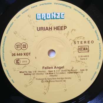 LP Uriah Heep: Fallen Angel 603264