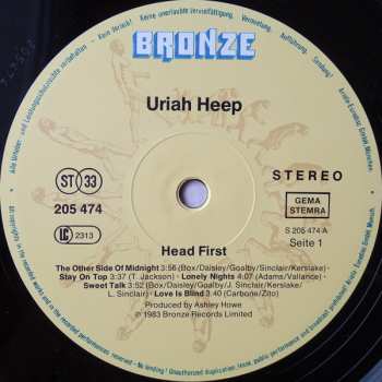 LP Uriah Heep: Head First 656272