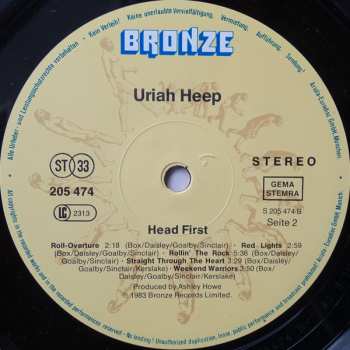 LP Uriah Heep: Head First 656272