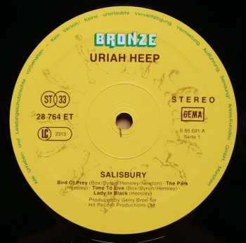 LP Uriah Heep: Salisbury 675587