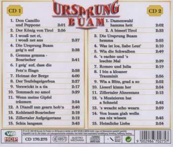 2CD Ursprung Buam: Das Beste Der Ursprung Buam 544016