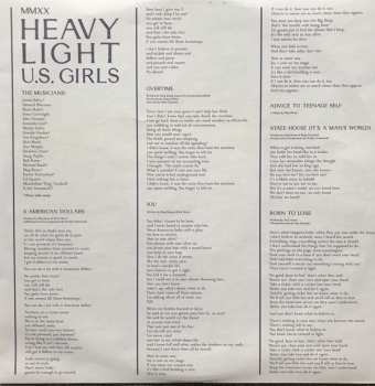 LP U.S. Girls: Heavy Light 563944