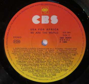 LP USA For Africa: We Are The World 639647