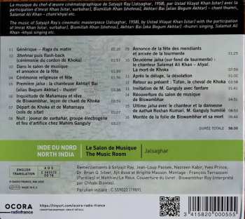 CD Vilayat Khan: Inde Du Nord: Le Salon De Musique (Jalsaghar) = North India: The Music Room (Jalsaghar) 557635