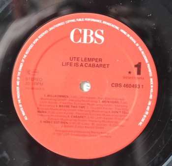 LP Ute Lemper: Life Is A Cabaret 620884