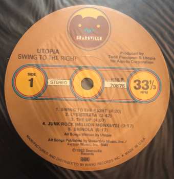 LP Utopia: Swing To The Right 624553