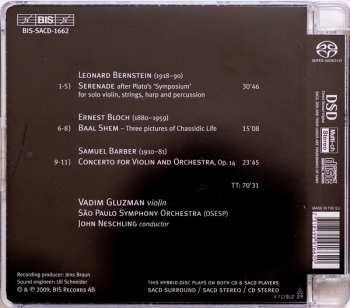 SACD Vadim Gluzman: Serenade / Baal Shem / Concerto  547676