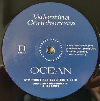 2LP Valentina Goncharova: Ocean - Symphony For Electric Violin And Other Instruments In 10+ Parts LTD | NUM 592386