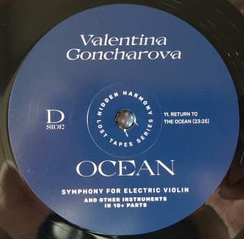 2LP Valentina Goncharova: Ocean - Symphony For Electric Violin And Other Instruments In 10+ Parts LTD | NUM 592386