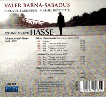 CD Valer Barna-Sabadus: Johann Adolph Hasse Reloaded 119584