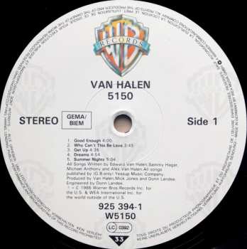 LP Van Halen: 5150 645950