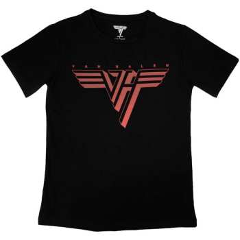 Merch Van Halen: Van Halen Ladies T-shirt: Classic Red Logo (small) S