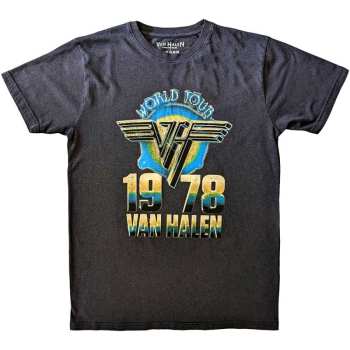 Merch Van Halen: Van Halen Unisex T-shirt: World Tour '78 (small) S