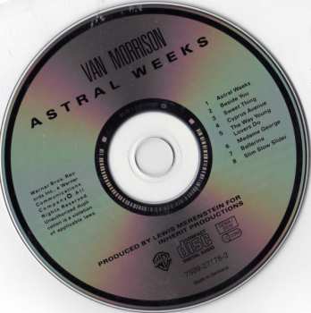 CD Van Morrison: Astral Weeks 2922