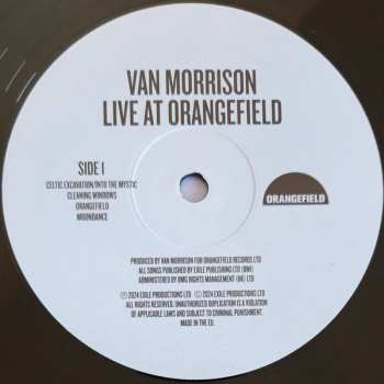 2LP Van Morrison: Live At Orangefield: Be Just And Fear Not 631653