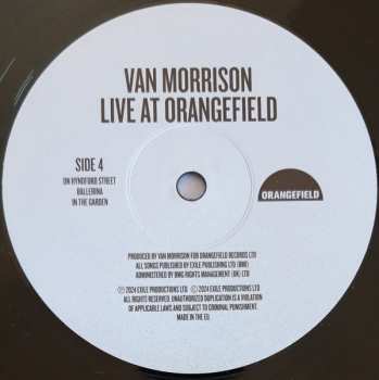 2LP Van Morrison: Live At Orangefield: Be Just And Fear Not 631653