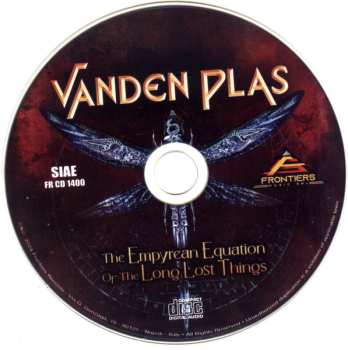 CD Vanden Plas: The Empyrean Equation Of The Long Lost Things 543720