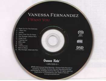 SACD Vanessa Fernandez: I Want You 193539