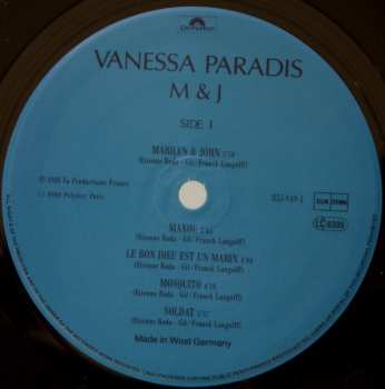 LP Vanessa Paradis: M & J 638394