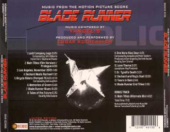 CD Vangelis: Blade Runner (Music From The Motion Picture Score) LTD 5017