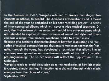 CD Vangelis: Direct 563229