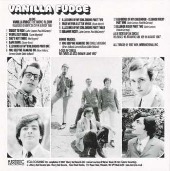 9CD/Box Set Vanilla Fudge: Where Is My Mind? (The Atco Recordings 1967-1969) 647232