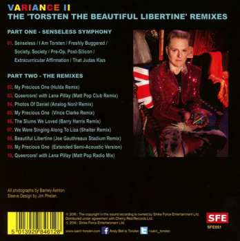 CD Andy Bell: Variance II (The 'Torsten The Beautiful Libertine' Remixes) LTD 38517