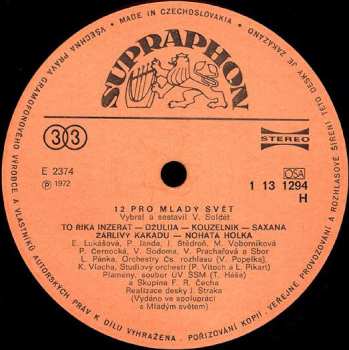 LP Various: 12 Pro Mladý Svět 275046