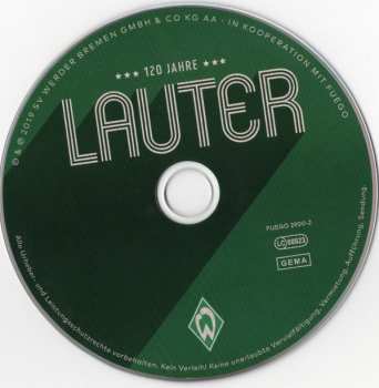 CD Various: Lauter 120 Jahre Werder 407640