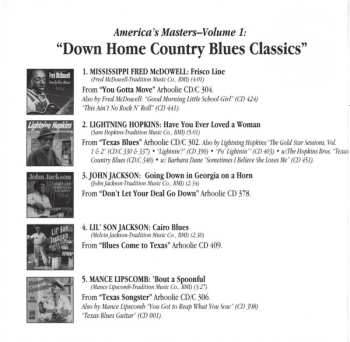 CD Various: 15 Down Home Country Blues Classics 634739