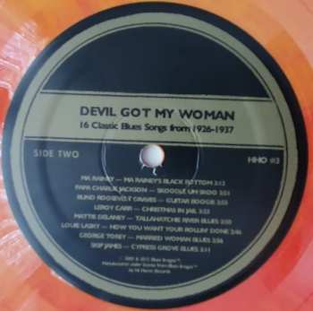 LP Various: Devil Got My Woman: 16 Classic Blues Songs From 1926-1937 CLR | LTD 571433