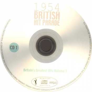 4CD Various: 1954 British Hit Parade - Britain's Greatest Hits Volume 3 397253