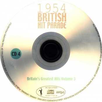 4CD Various: 1954 British Hit Parade - Britain's Greatest Hits Volume 3 397253