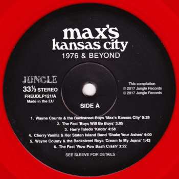 2LP Various: Max's Kansas City 1976 & Beyond LTD | CLR 328562