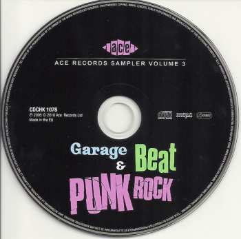 CD Various: Ace Records Sampler Volume 3 - Garage, Beat And Punk Rock 304448