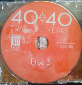 3CD Various: 40 Tracks For 40 Years (Delos' 40th Anniversary Celebration!) 644182