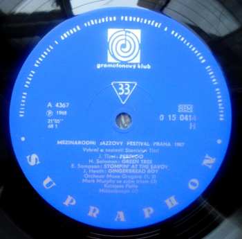 LP Various: Mezinárodní Jazzový Festival Praha 1967 615656