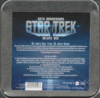 5CD Various: 50th Anniversary Star Trek Deluxe Box; Limited Deluxe Edition DLX 566333