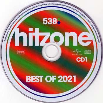 2CD Various: 538 - Hitzone - Best Of 2021 430240