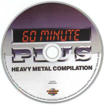 CD Various: 60 Minute Plus Heavy Metal Compilation  594665