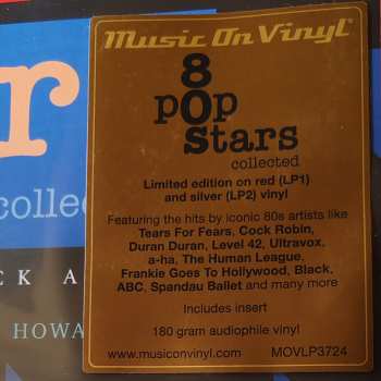 2LP Various: 80s Pop Stars Collected  CLR | LTD 570848