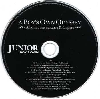 2CD Various: A Boy's Own Odyssey (Acid House Scrapes & Capers) 650850