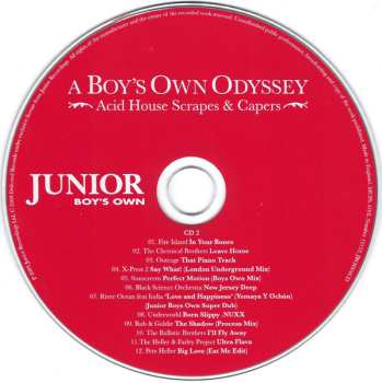 2CD Various: A Boy's Own Odyssey (Acid House Scrapes & Capers) 650850