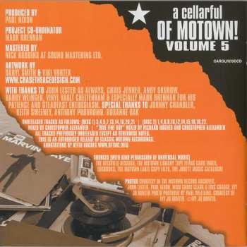 2CD Various: A Cellarful Of Motown! Volume 5 452003