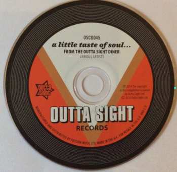 CD Various: A Little Taste Of Soul...From The Outta Sight Diner 485143