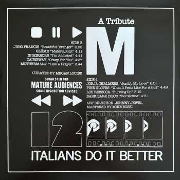 2LP Various: A Tribute To Madonna Presented By Italians Do It Better CLR | LTD 620825