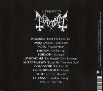 CD Various: A Tribute To Mayhem: Originators Of The Northern Darkness 308973