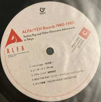 2LP Various: Alfa/Yen Records 1980 - 1987: Techno Pop And Other Electronic Adventures In Tokyo 577321