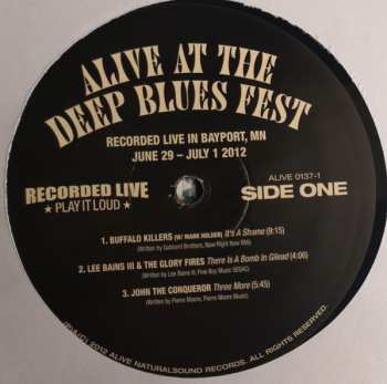 LP Various: Alive At The Deep Blues Fest LTD 354335