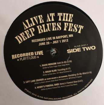 LP Various: Alive At The Deep Blues Fest LTD 354335